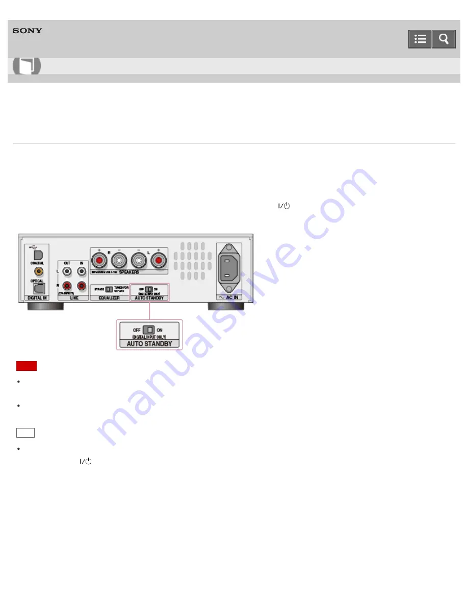 Sony UDA-1 Help Manual Download Page 47