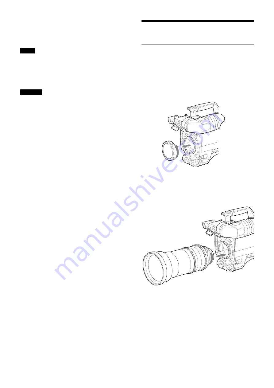 Sony UHC-8300 Operating Instructions Manual Download Page 8