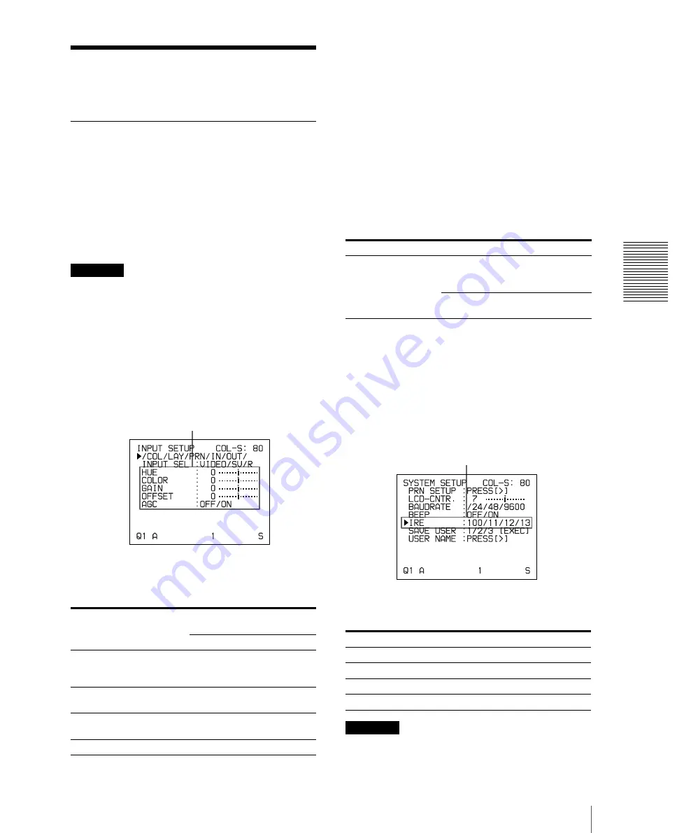 Sony UP-20 Instructions For Use Manual Download Page 191