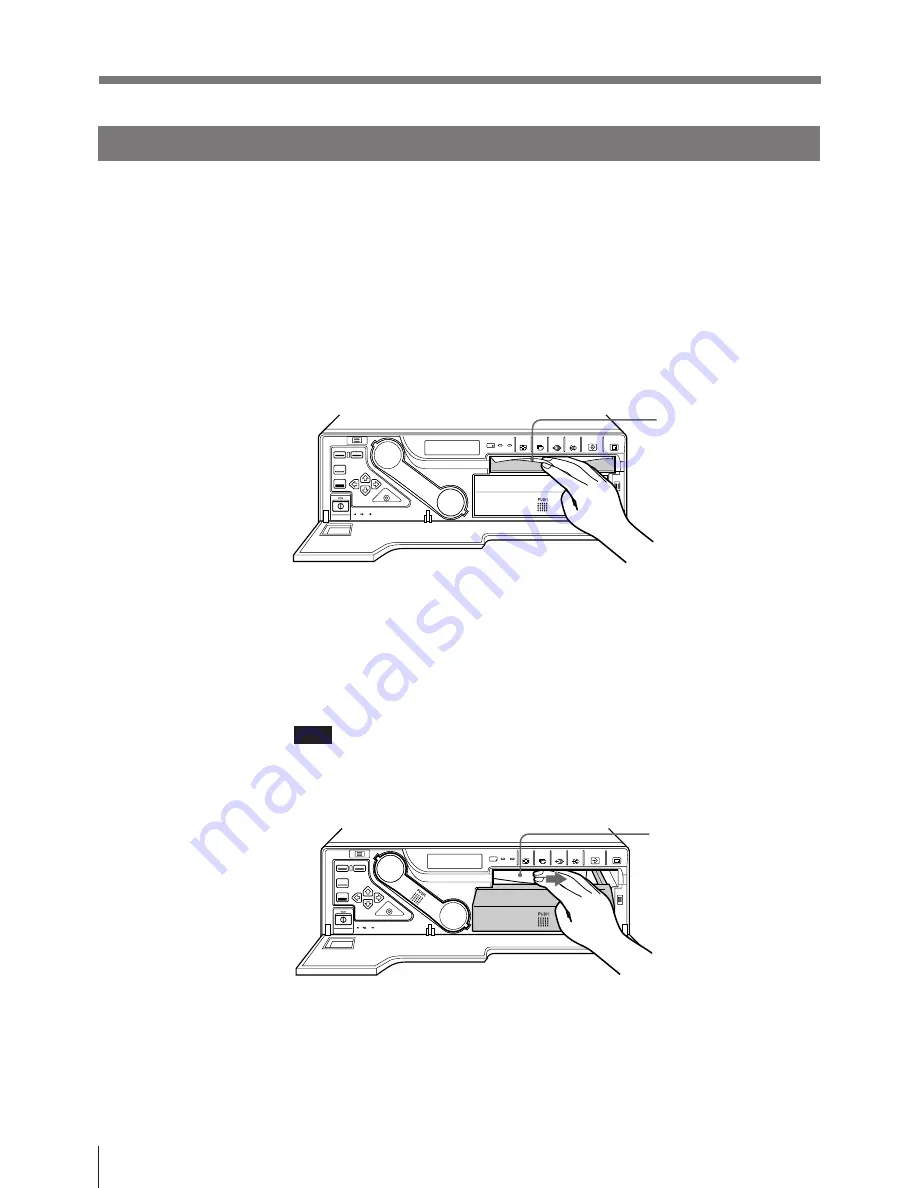 Sony UP-2300 Operating Instructions Manual Download Page 104