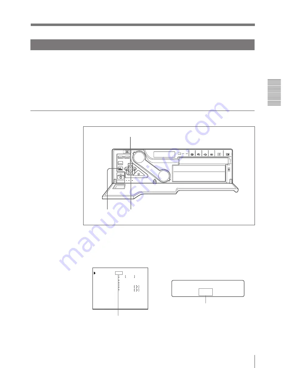 Sony UP-2300 Operating Instructions Manual Download Page 133