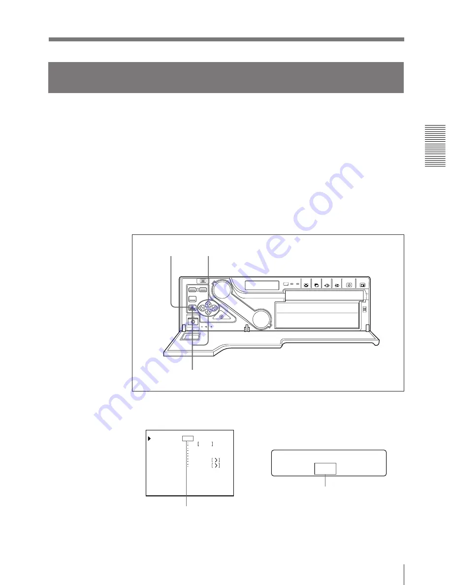 Sony UP-2300 Operating Instructions Manual Download Page 199