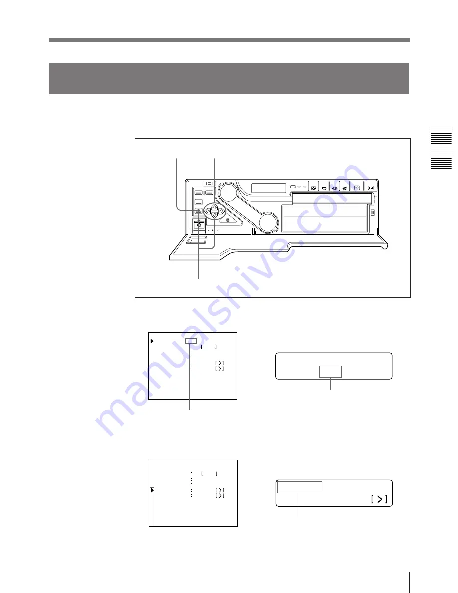 Sony UP-2300 Operating Instructions Manual Download Page 209