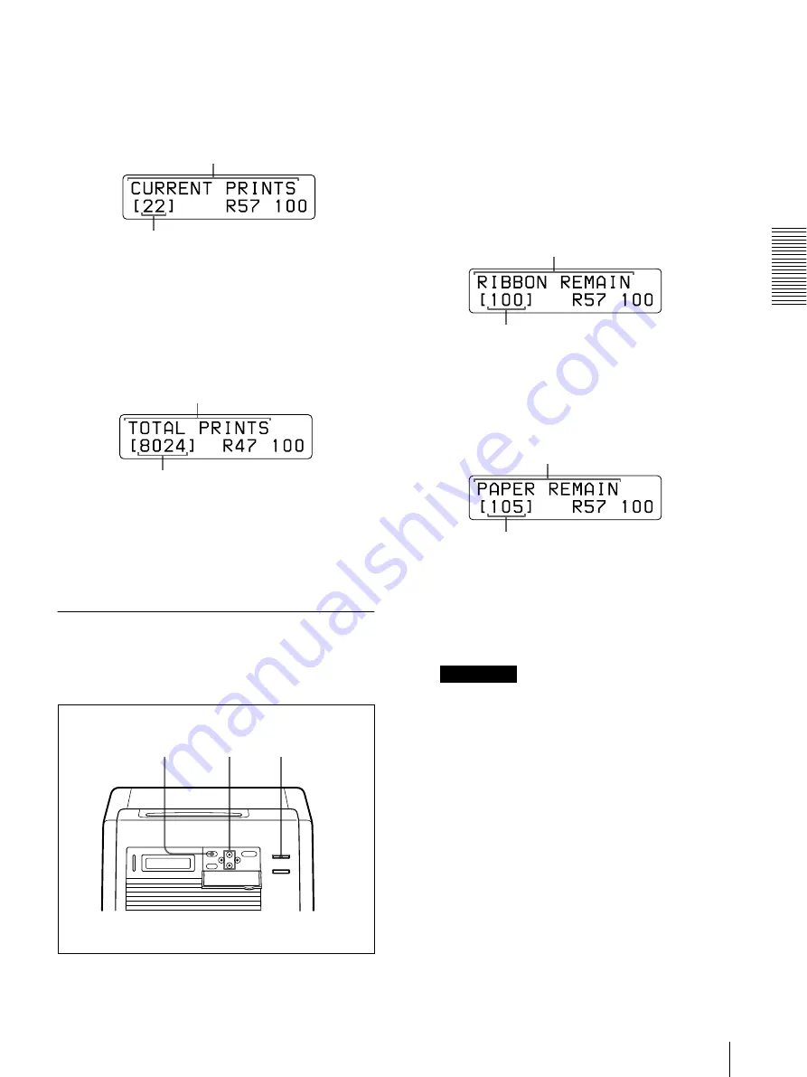 Sony UP-DR100 Скачать руководство пользователя страница 73