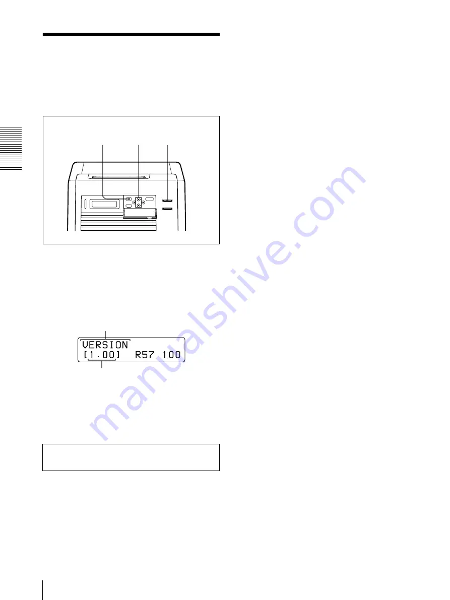 Sony UP-DR100 Скачать руководство пользователя страница 74