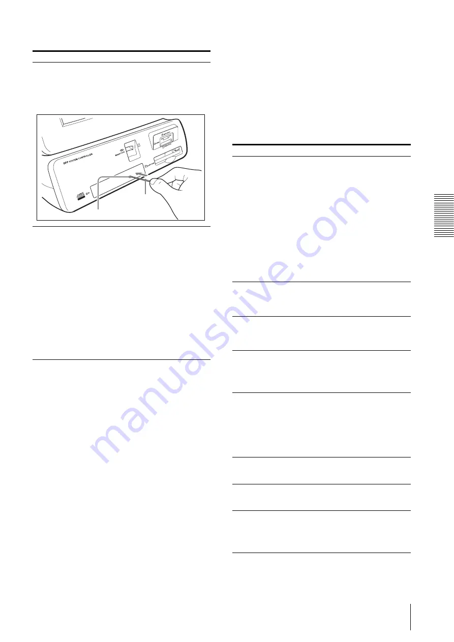 Sony UPA-PC105 Operating Instructions Manual Download Page 23