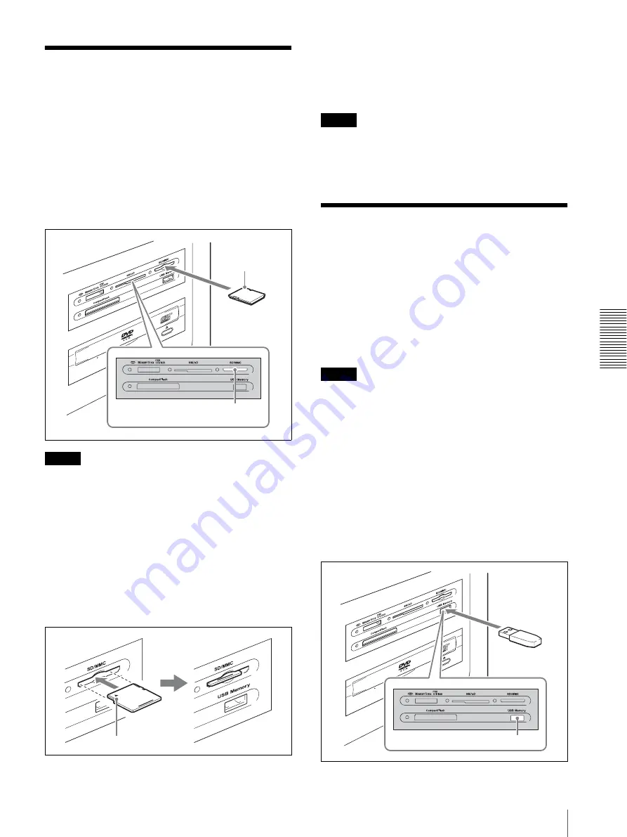 Sony UPA-PC500 Operating Instructions Manual Download Page 13