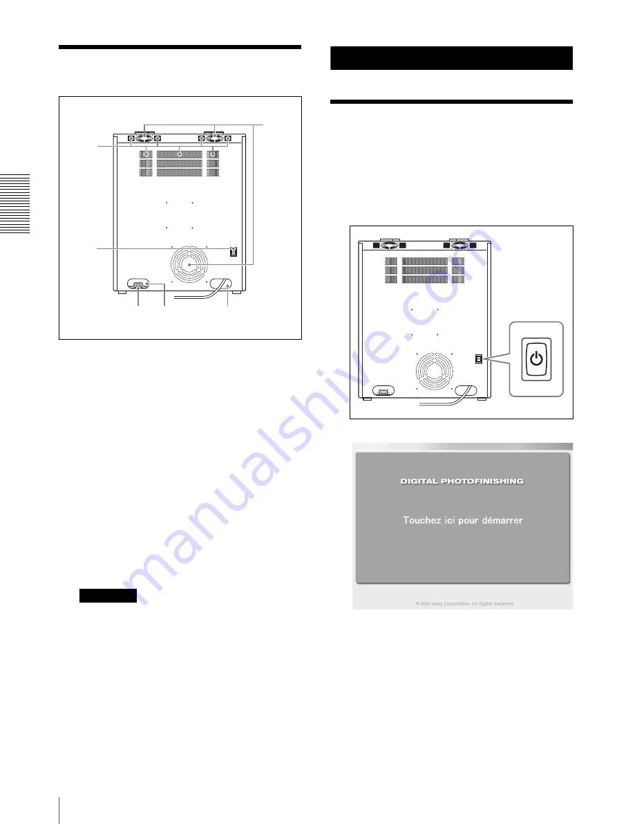 Sony UPA-PC500 Operating Instructions Manual Download Page 24