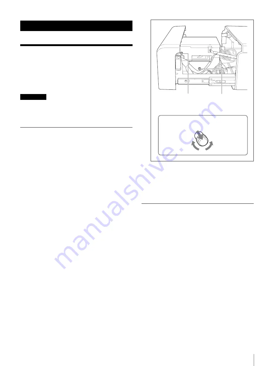 Sony UPA-PC700 Installation Manual Download Page 21