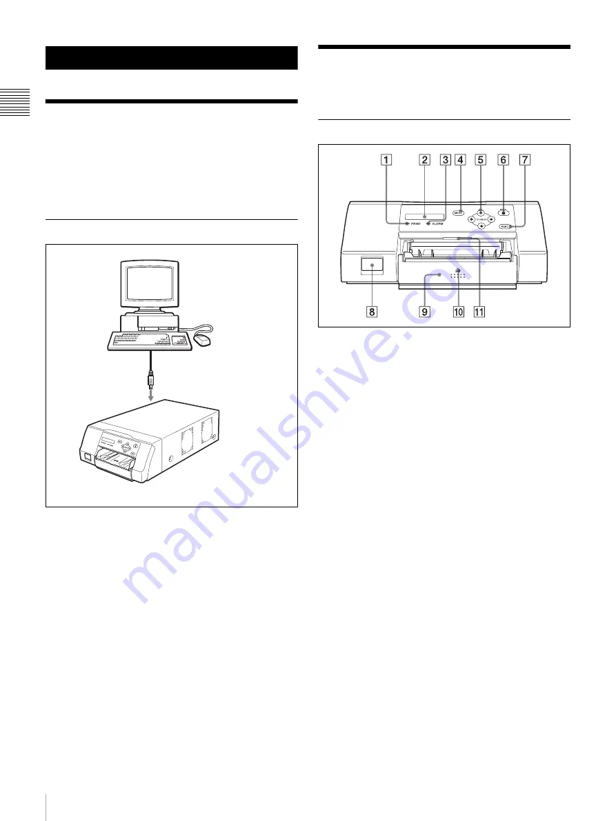 Sony UPD25MD Скачать руководство пользователя страница 8