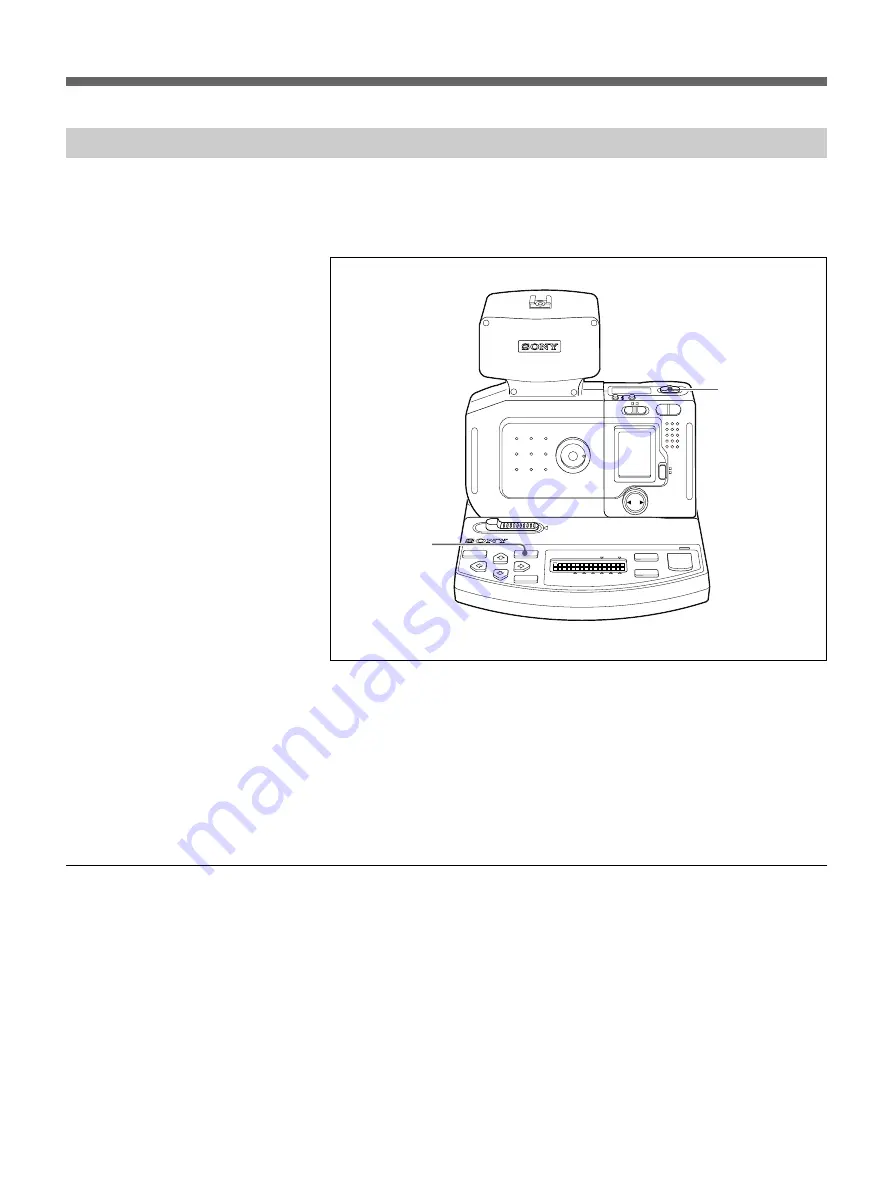 Sony UPX-DP10 Operating Instructions Manual Download Page 21