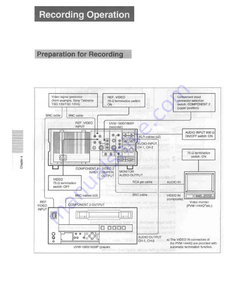 Sony UVW-1800 Operating Instructions Manual Download Page 24