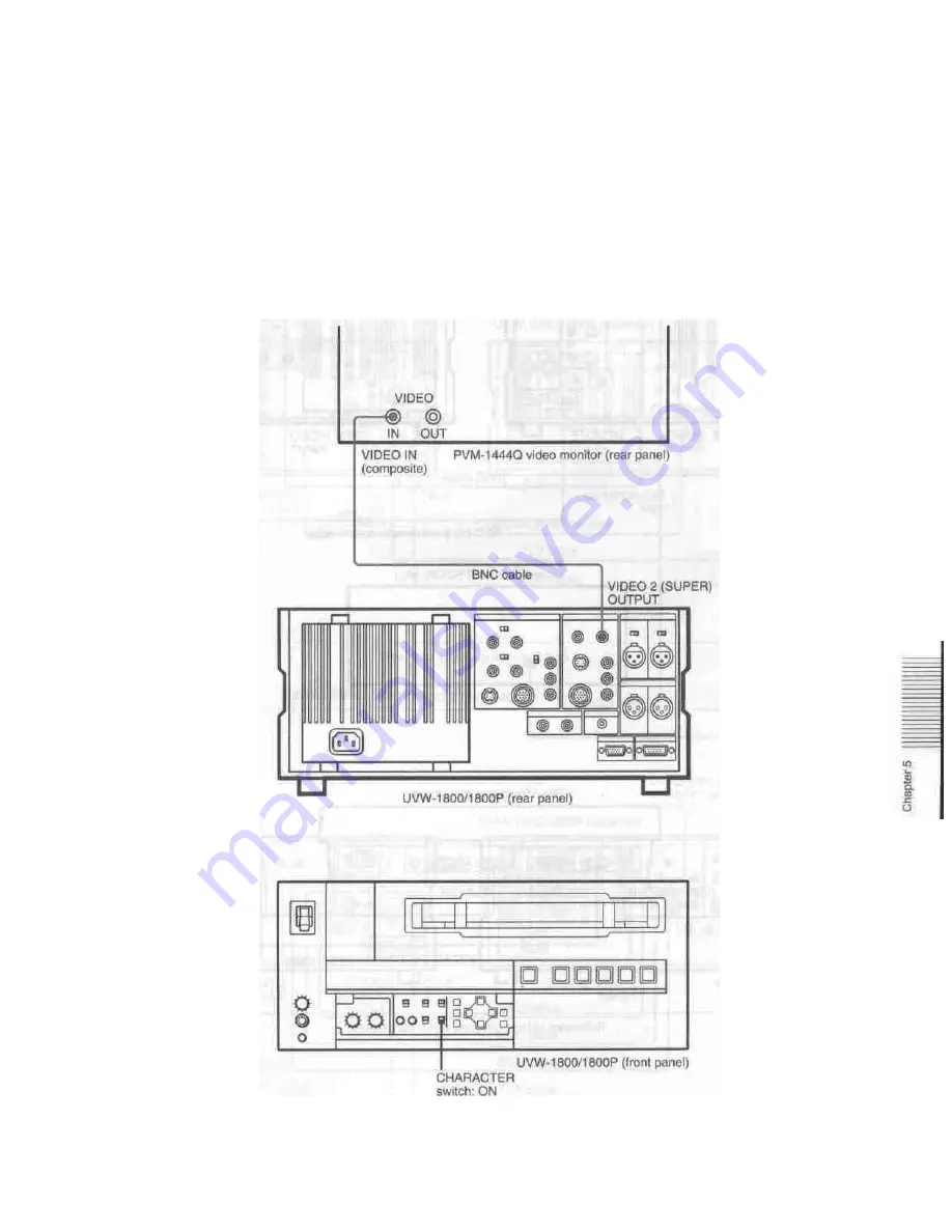 Sony UVW-1800 Operating Instructions Manual Download Page 31