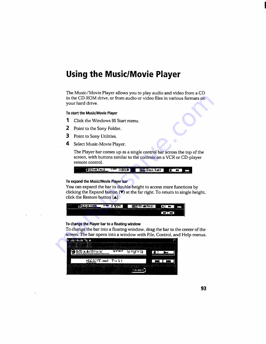 Sony Vaio PCG-705 User Manual Download Page 101