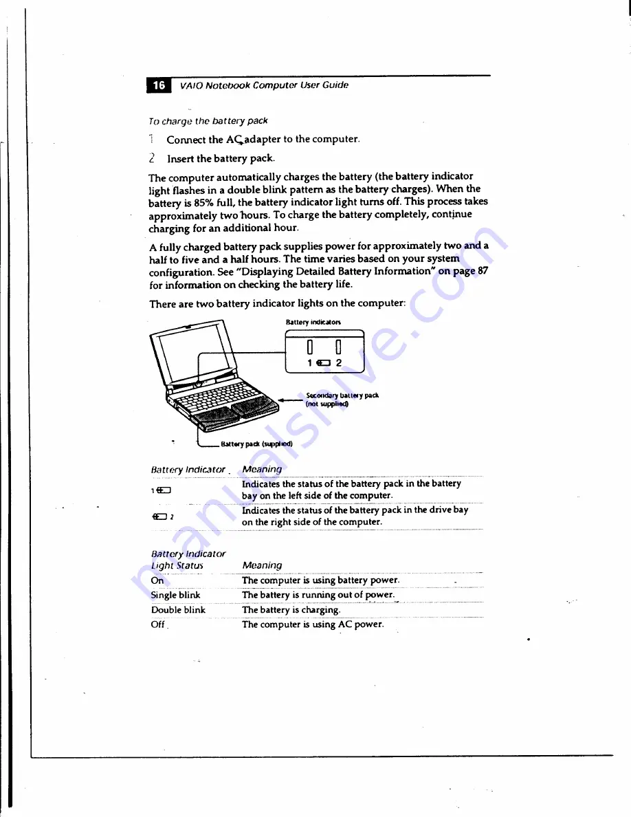 Sony VAIO PCG-731 User Manual Download Page 26