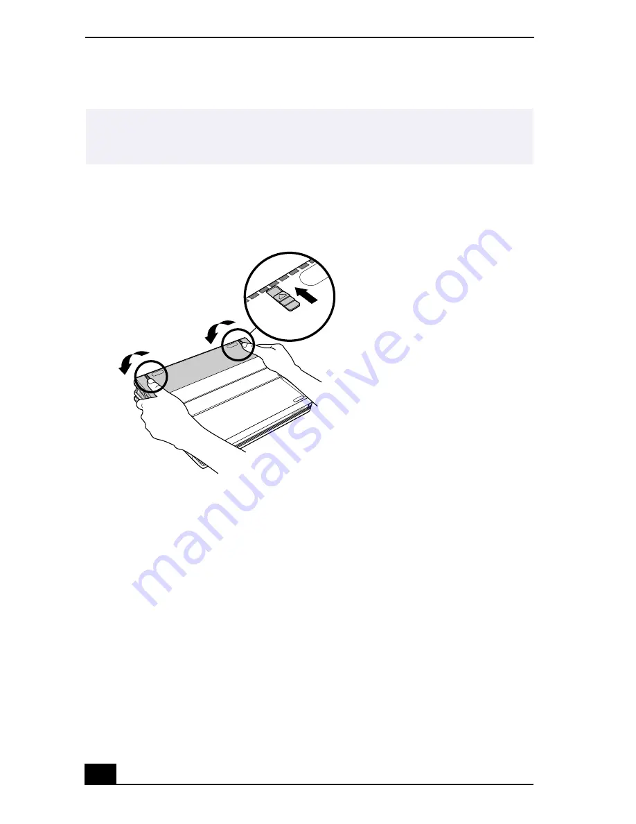 Sony VAIO PCG-8612 User Manual Download Page 38