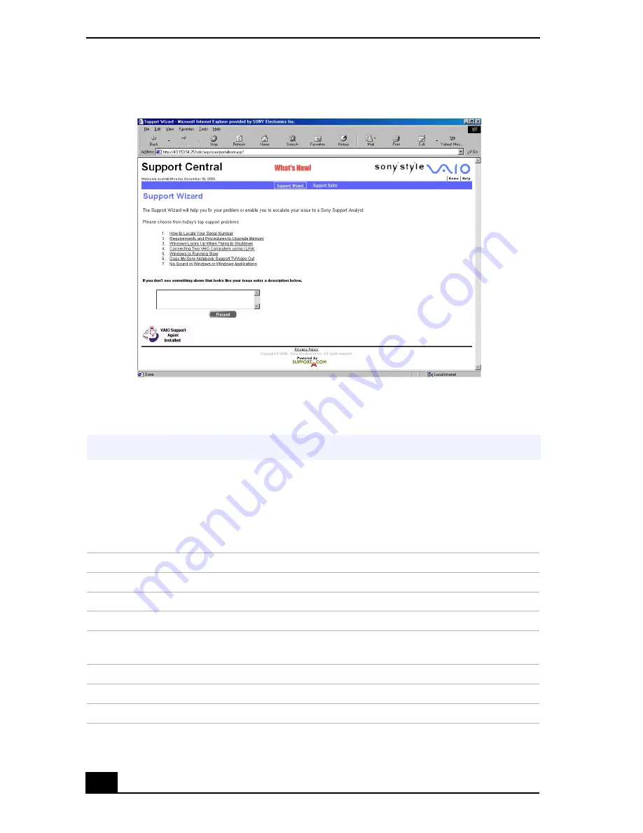 Sony VAIO PCG-FX240 User Manual Download Page 112