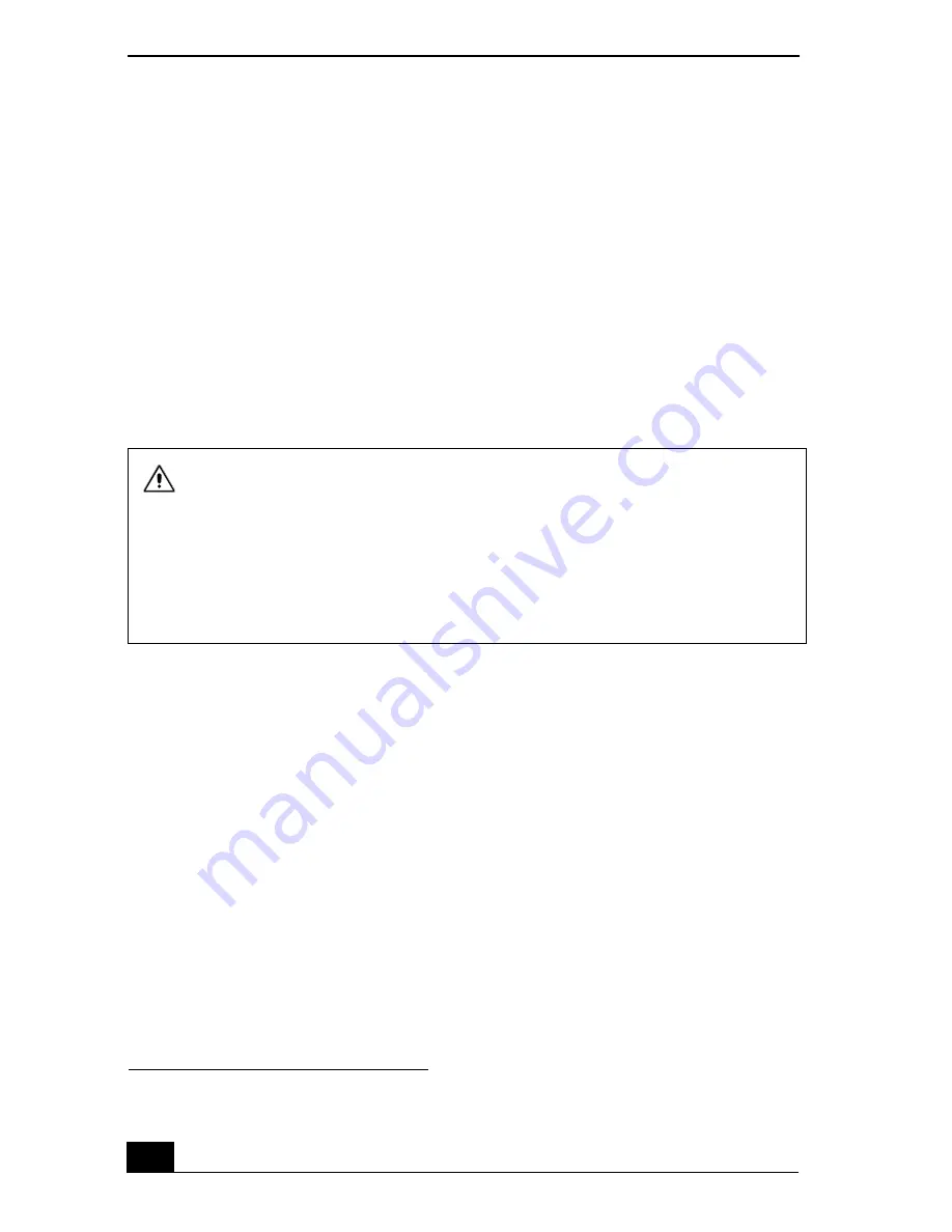 Sony VAIO PCG-FX370P User Manual Download Page 28