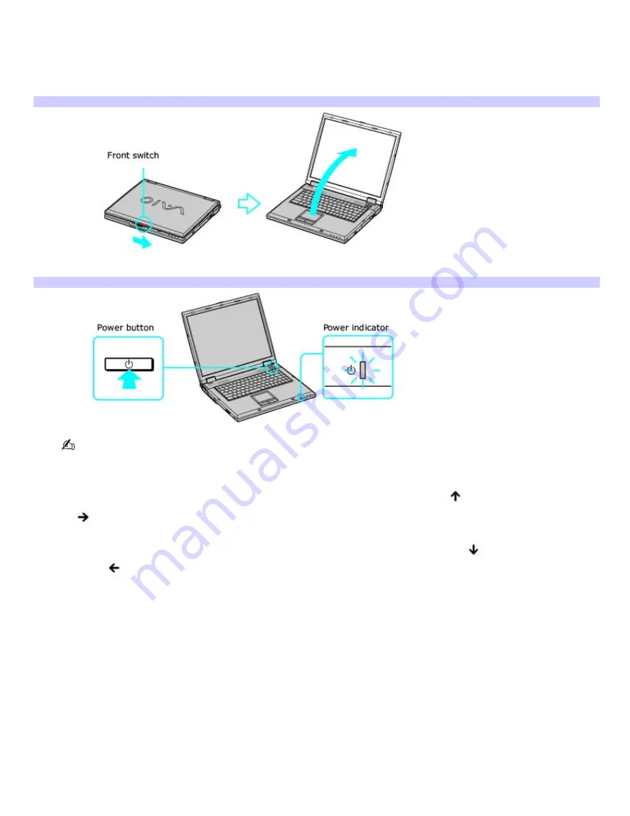 Sony VAIO PCG-GRX700 Series User Manual Download Page 5