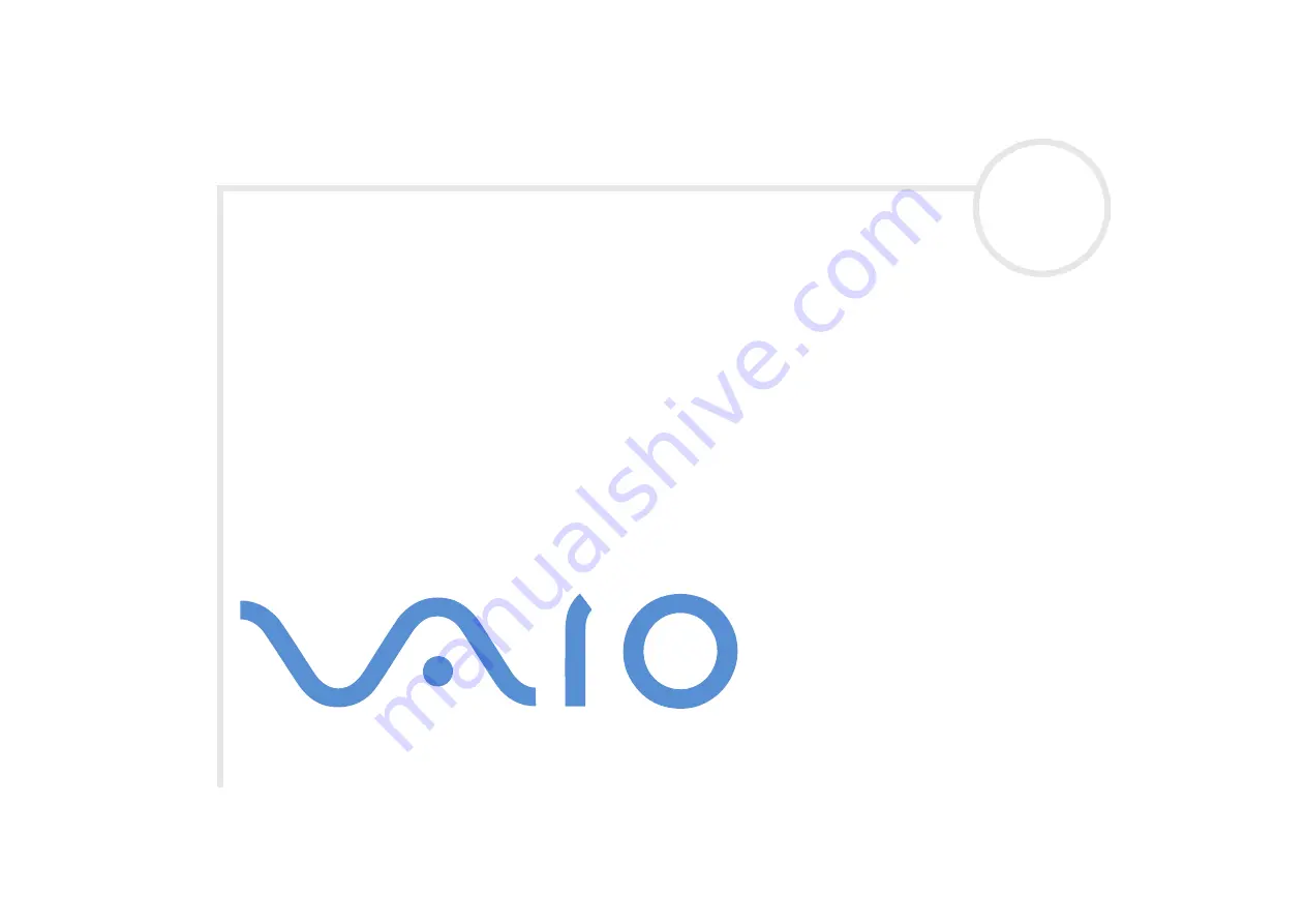 Sony VAIO PCG-QR20 User Manual Download Page 1