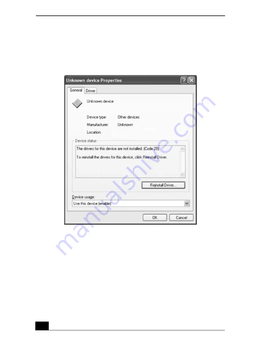 Sony VAIO PCG-R505DF User Manual Download Page 110