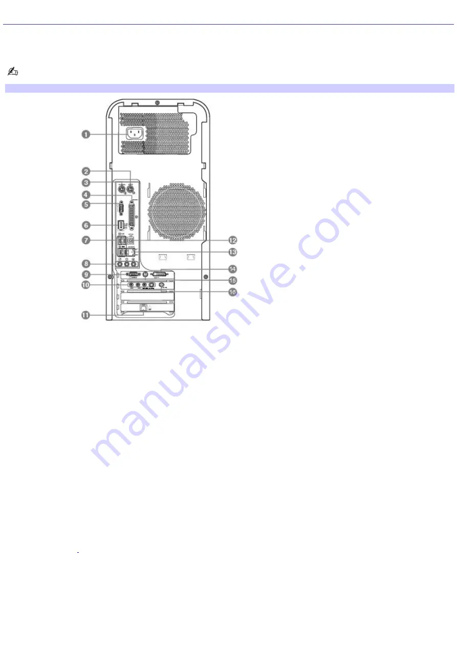 Sony VAIO PCV-RS512 Manual Download Page 10