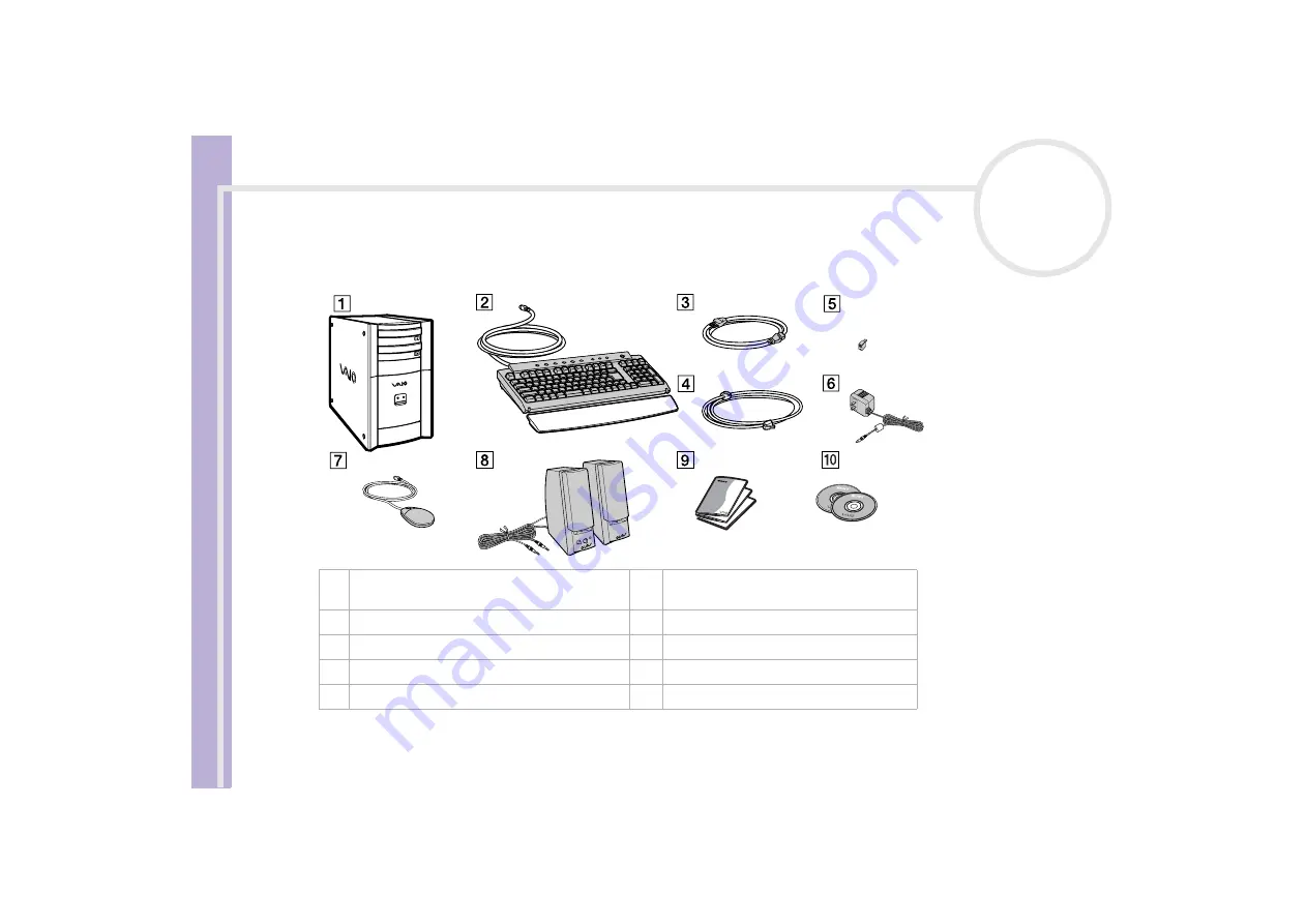 Sony VAIO PCV-RX312 User Manual Download Page 11