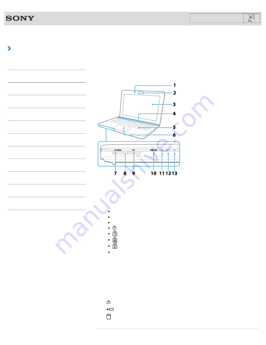 Sony VAIO SVE1412 User Manual Download Page 183