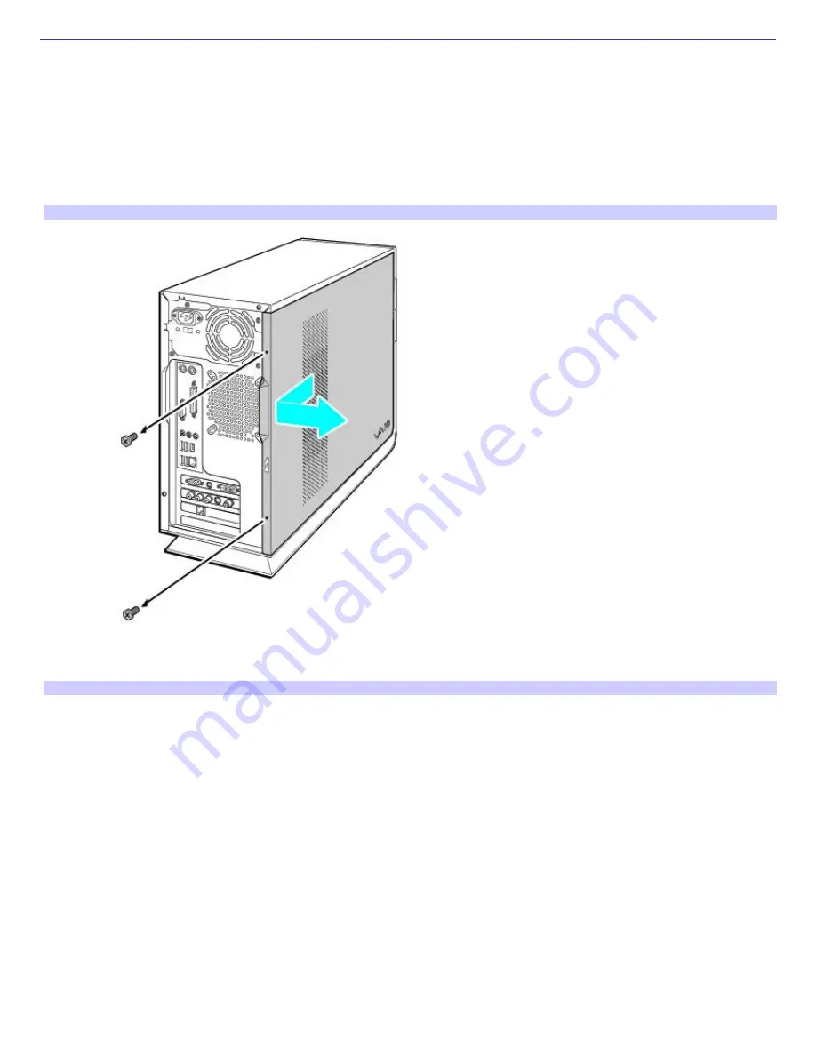 Sony VAIO VGC-RB50 User Manual Download Page 64