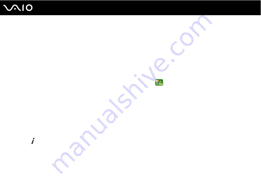 Sony Vaio VGC-RC300 Series User Manual Download Page 58