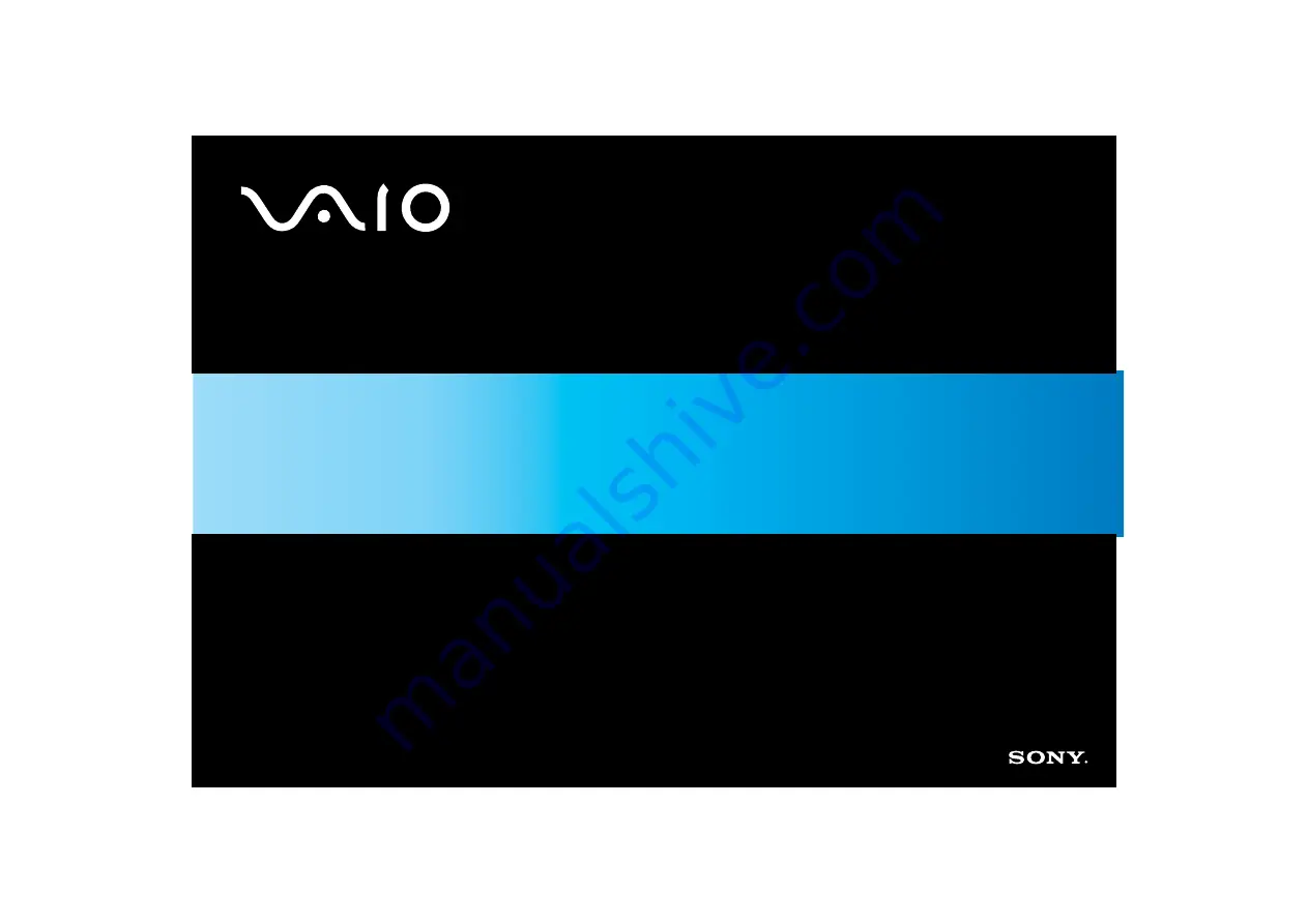 Sony Vaio VGN-B1VP Hardware Manual Download Page 1