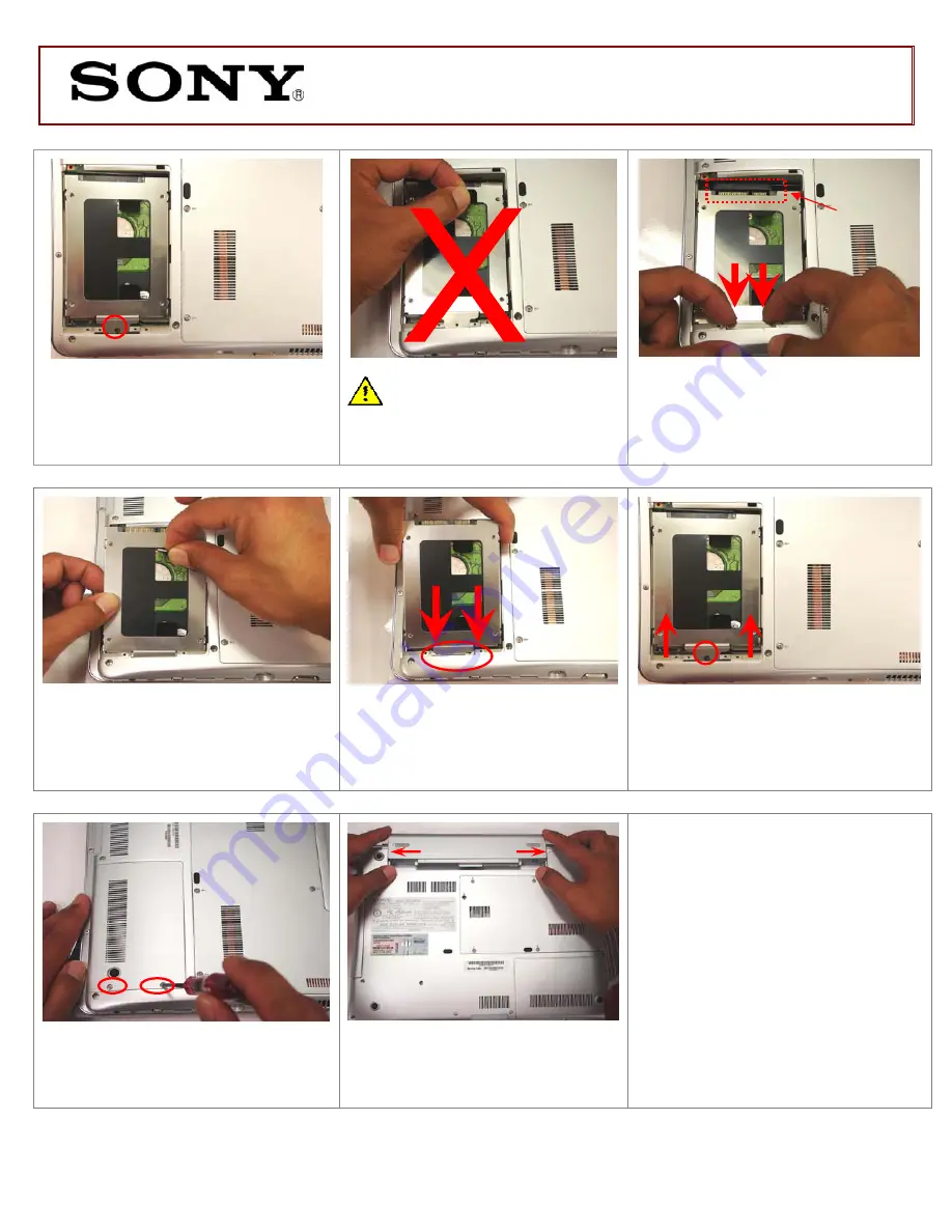 Sony VAIO VGN-CR510 Install Manual Download Page 2