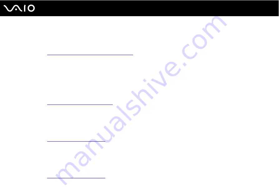 Sony VAIO VGN-FW130 User Manual Download Page 184