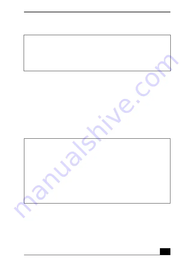 Sony VAIO VGN-TXN20 Series Safety Information Manual Download Page 9