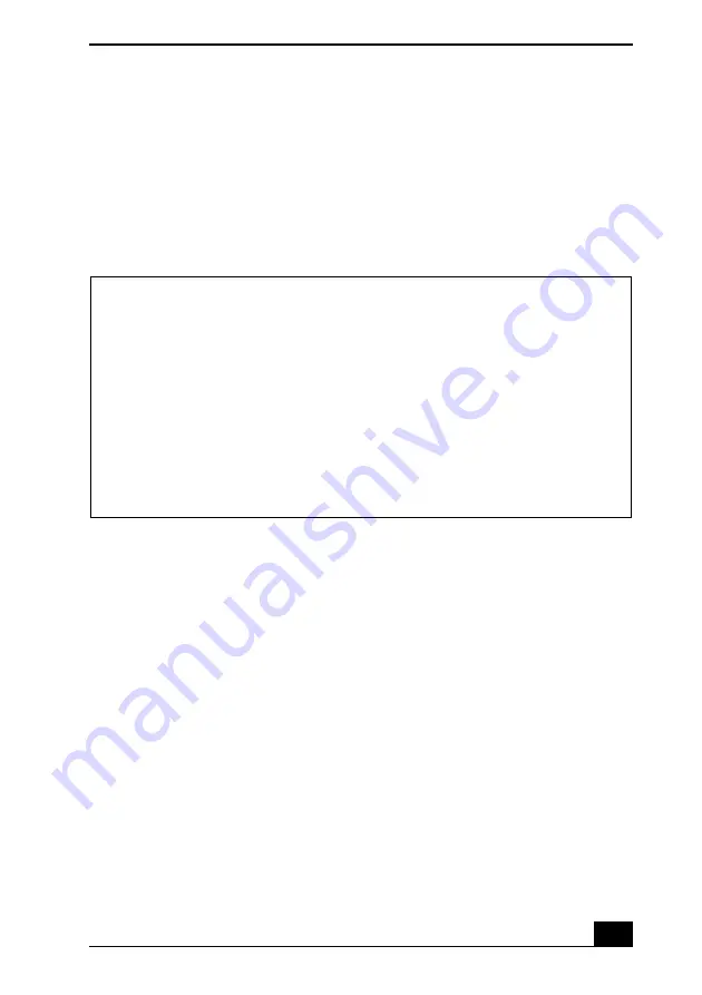 Sony VAIO VPCX13 Series Safety Information Manual Download Page 11