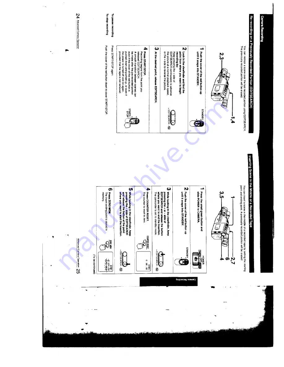 Sony Video8 Handycam CCD-F402 User Manual Download Page 13