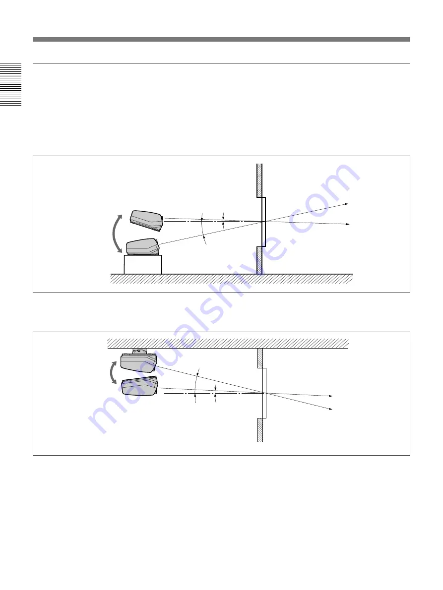 Sony VPH-D50Q Installation Manual Download Page 14