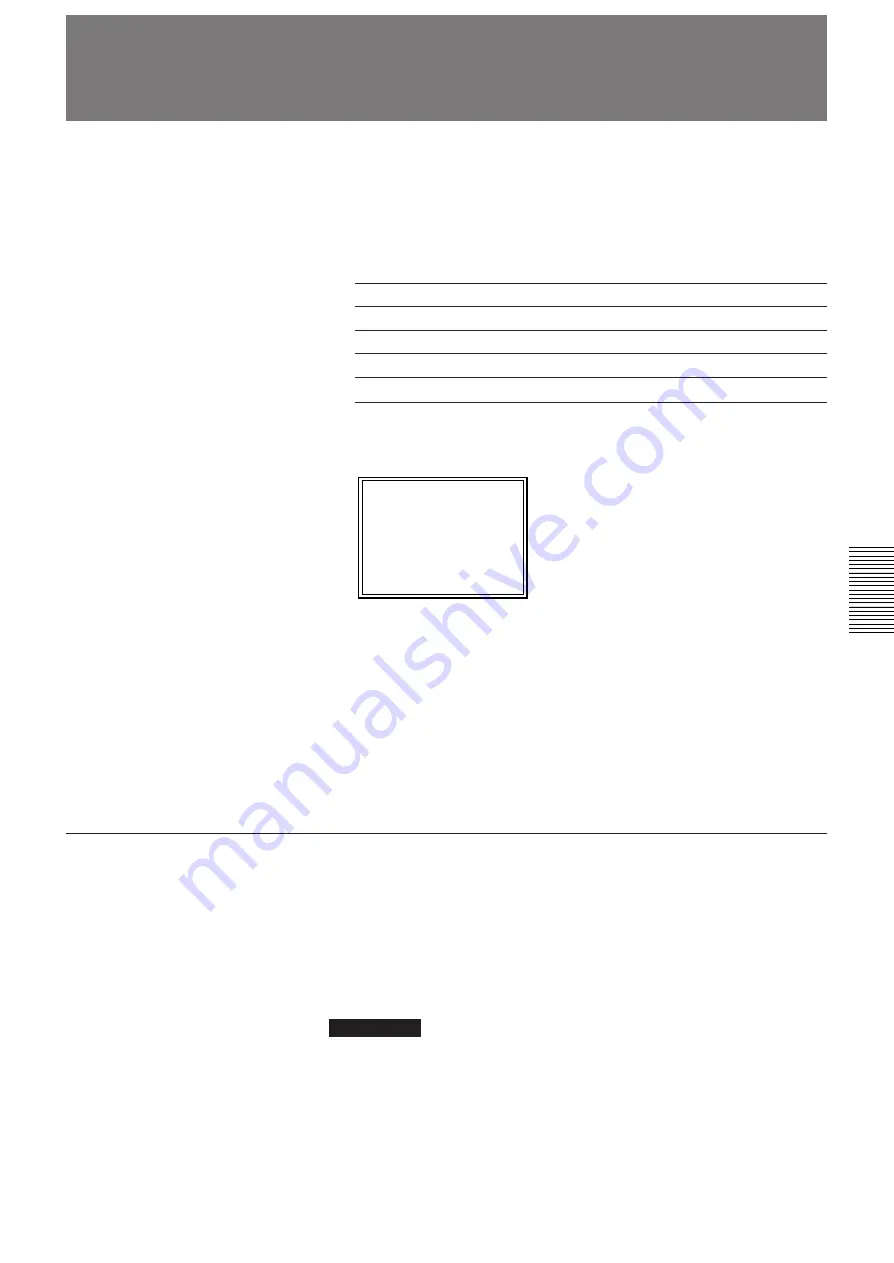 Sony VPH-D50Q Installation Manual Download Page 215