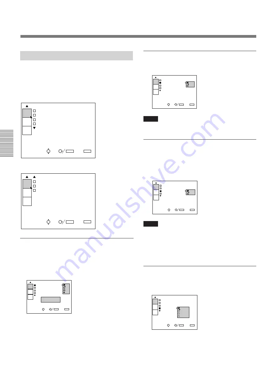 Sony VPH-D50Q Скачать руководство пользователя страница 278