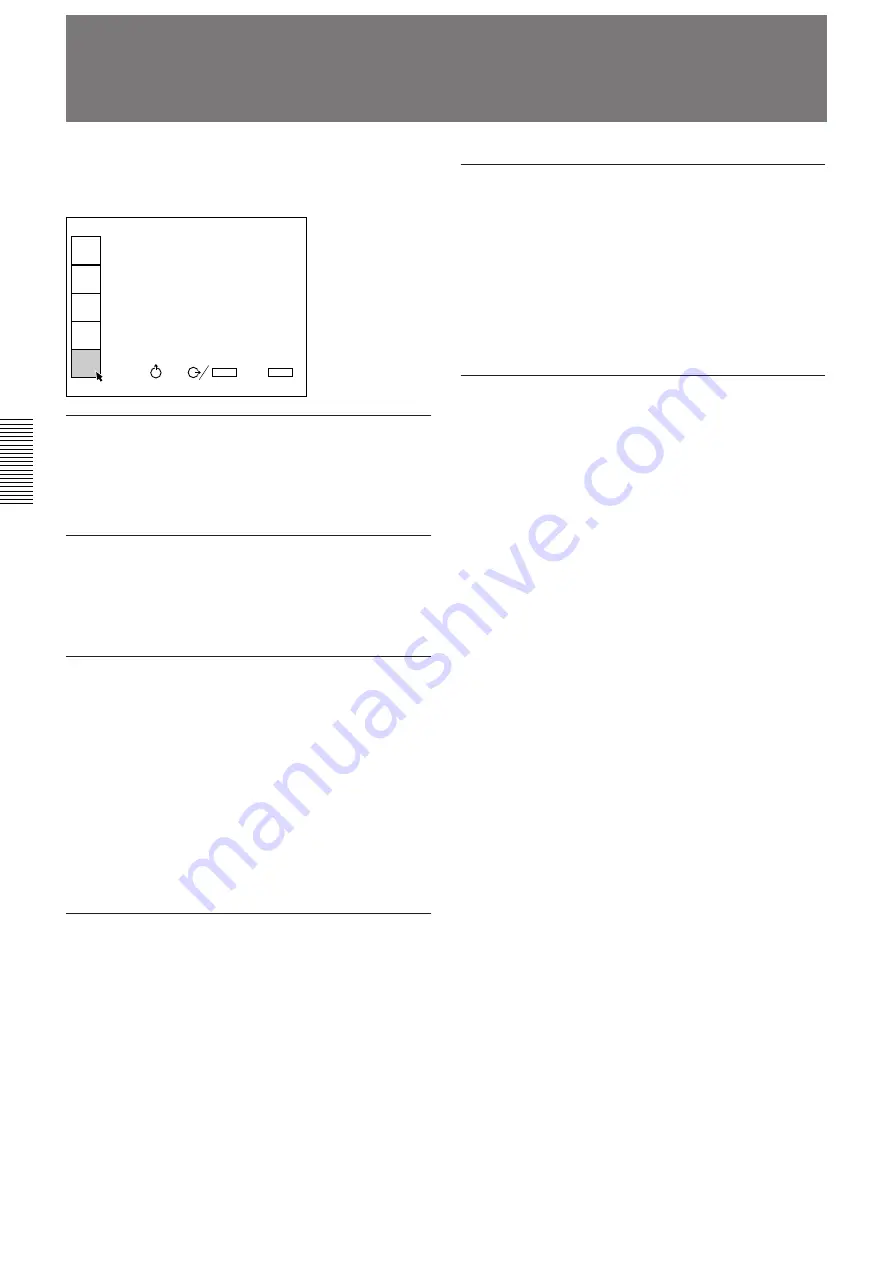 Sony VPH-D50Q Operating Instructions Manual Download Page 122