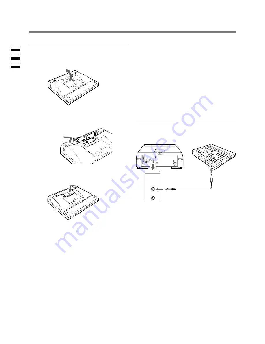 Sony VPH-G70Q Operating Instructions Manual Download Page 14