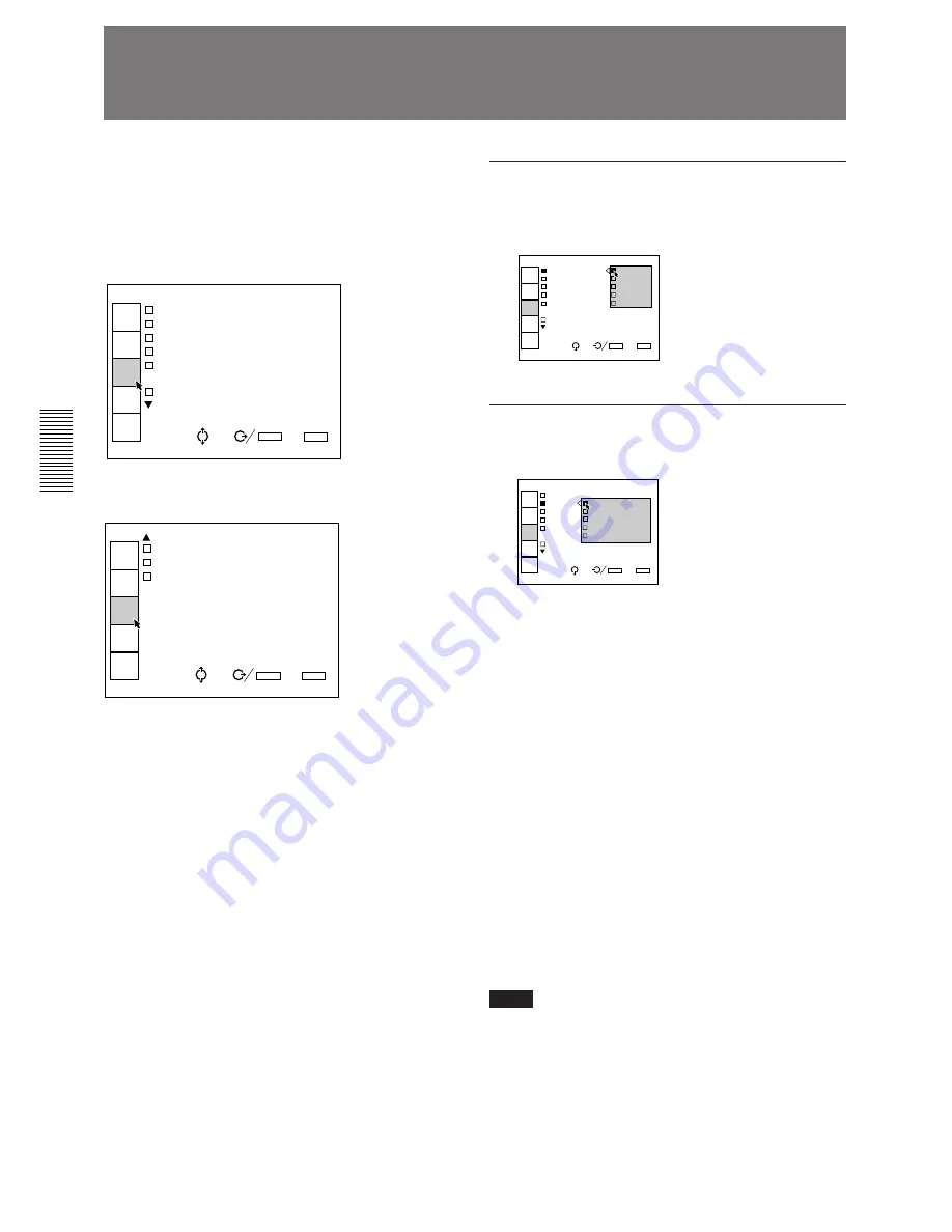 Sony VPH-G70Q Operating Instructions Manual Download Page 26