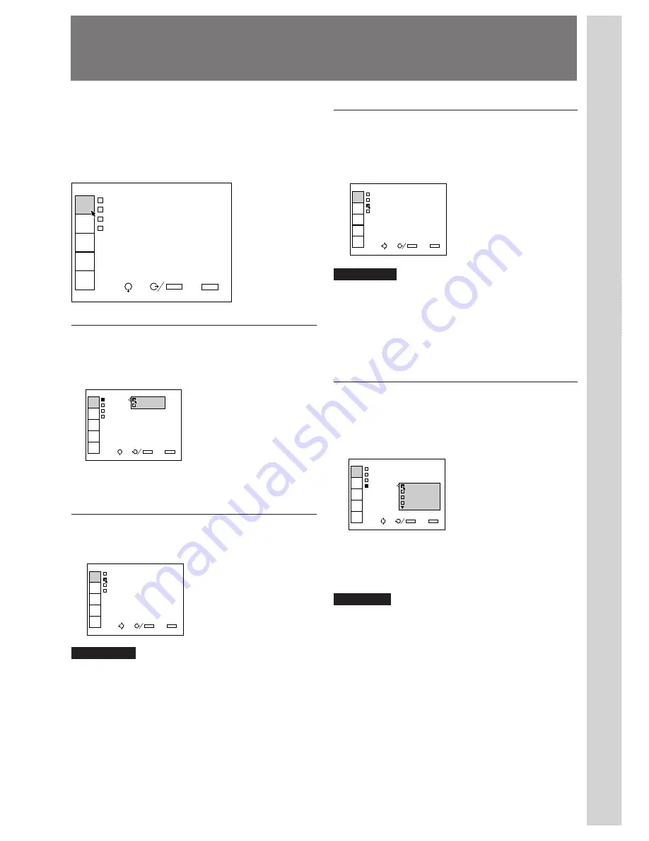 Sony VPH-G70Q Operating Instructions Manual Download Page 65