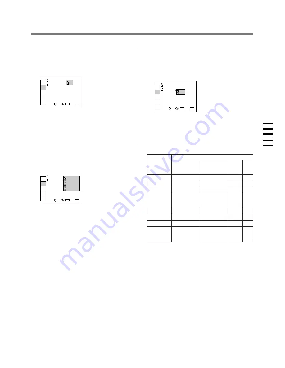 Sony VPH-G70Q Operating Instructions Manual Download Page 109