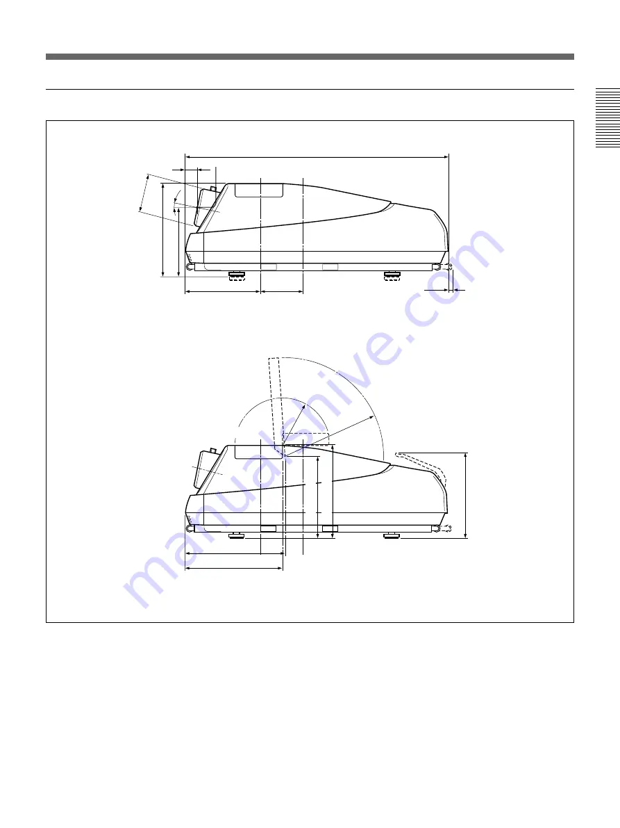 Sony VPH-G90E Installation Manual Download Page 9