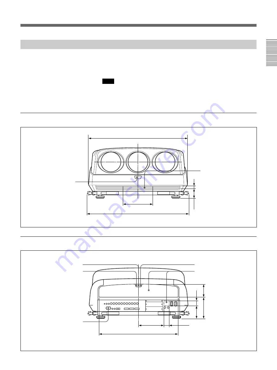 Sony VPH-G90E Installation Manual Download Page 327