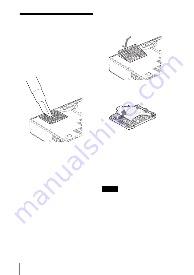 Sony VPL-CS20 Quick Reference Manual Download Page 10