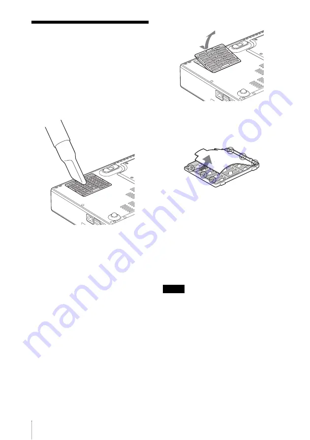 Sony VPL-CS20 Quick Reference Manual Download Page 46