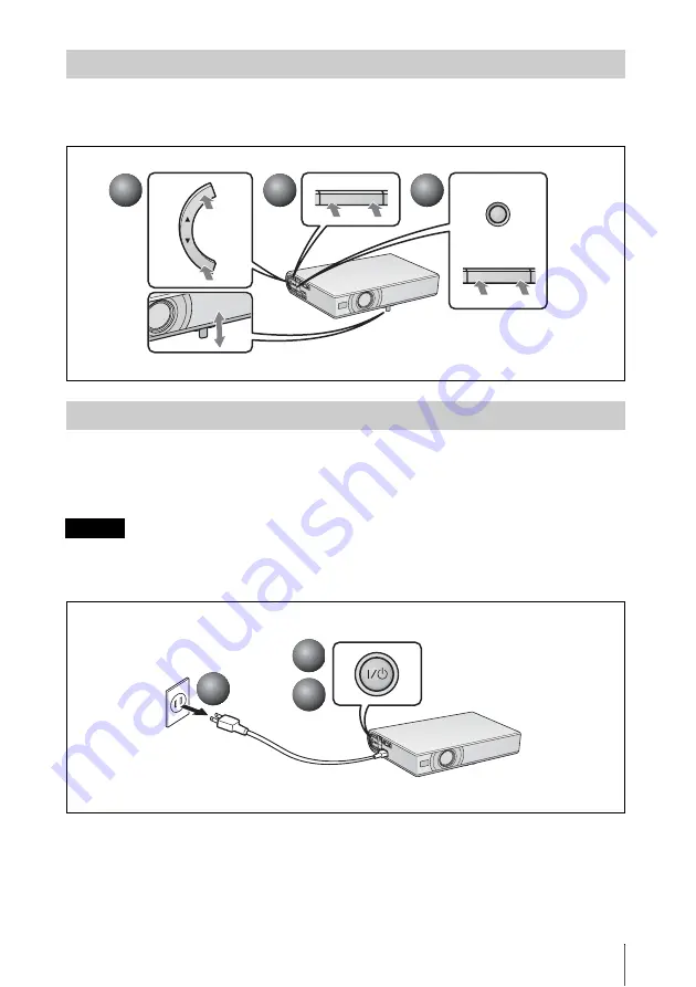 Sony VPL-CS20 Скачать руководство пользователя страница 55