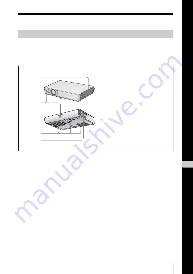 Sony VPL-CS20 Quick Reference Manual Download Page 63